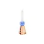 Candleholder DKD Home Decor Blue Amber Bicoloured Crystal 7 x 7 x 12 cm by DKD Home Decor, Candelabras and candle holders - R...