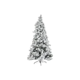 Sapin de Noël DKD Home Decor Blanc Vert Polyéthylène Enneigé 140 x 140 x 210 cm de DKD Home Decor, Noël - Réf : S3052357, Pri...