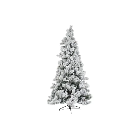 Christmas Tree DKD Home Decor White Green Polyethylene Snowfall 140 x 140 x 210 cm by DKD Home Decor, Christmas - Ref: S30523...