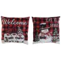 Cushion DKD Home Decor Christmas Multicolour Polyester 40 x 10 x 40 cm (2 Units) by DKD Home Decor, Christmas - Ref: S3052480...