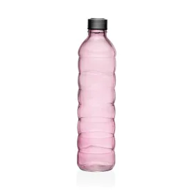 Botella Versa 1,22 L Rosa Vidrio Aluminio 8,5 x 33,2 x 8,5 cm de Versa, Cantimploras y botellas de agua - Ref: S3411685, Prec...