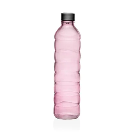 Bouteille Versa 1,22 L Rose verre Aluminium 8,5 x 33,2 x 8,5 cm de Versa, Gourdes - Réf : S3411685, Prix : 5,00 €, Remise : %