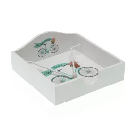 Porte-serviettes Versa Bois 18 x 7 x 18 cm Bicyclette de Versa, Étagères et supports - Réf : S3412022, Prix : 8,18 €, Remise : %