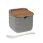 Zuckerdose Versa Bilder Grau aus Keramik Bambus Dolomite 8,3 x 8,3 x 8,3 cm von Versa, Zucker und Milch - Ref: S3412179, Prei...