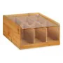 Box for Infusions Brown Bamboo 22 x 10 x 20,5 cm Tea (6 Units) by Kinvara, Tea and coffee storage - Ref: S3625313, Price: 66,...