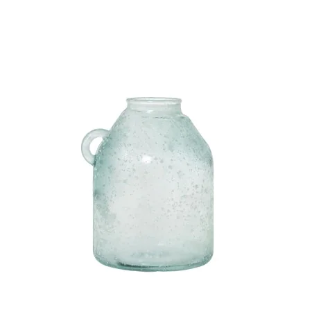 Vase made from recycled glass Alexandra House Living White Crystal 18 x 18 x 23 cm by Alexandra House Living, Vases - Ref: D1...