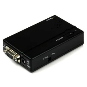 Adaptateur VGA Startech VGA2VID    Noir de Startech, Adaptateurs - Réf : S55056475, Prix : 133,25 €, Remise : %