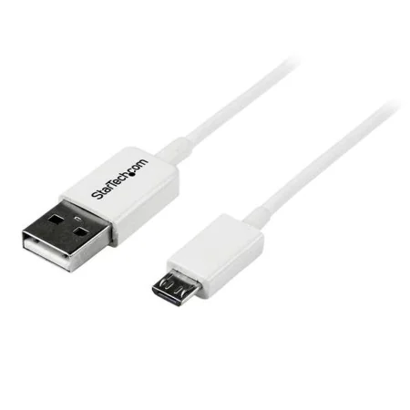 USB-Kabel auf micro-USB Startech USBPAUB2MW Weiß Gelb (4 Stück) von Startech, USB-Kabel - Ref: S55057192, Preis: 11,31 €, Rab...