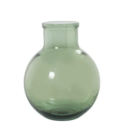 Vase made from recycled glass Alexandra House Living Green Crystal 23 x 22 x 31 cm by Alexandra House Living, Vases - Ref: D1...