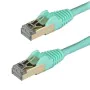 Cavo di Rete Rigido UTP Categoria 6 Startech 6ASPAT2MAQ 2 m Azzurro Turchese di Startech, Cavi Ethernet - Rif: S55058150, Pre...