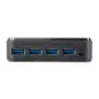 Hub USB Startech HBS304A24A   Negro 5 Gbit/s de Startech, Hubs USB - Ref: S55058427, Precio: 118,79 €, Descuento: %