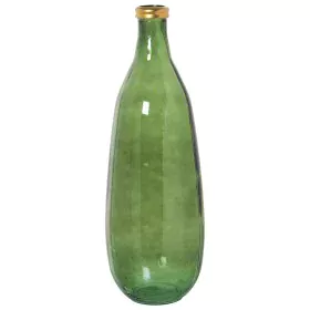 Vase de sol Alexandra House Living Vert Doré Verre 25 x 25 x 70 cm de Alexandra House Living, Vases - Réf : D1621705, Prix : ...