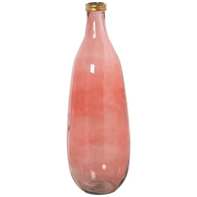 Floor vase Alexandra House Living Pink Golden Crystal 25 x 25 x 68 cm by Alexandra House Living, Vases - Ref: D1621708, Price...