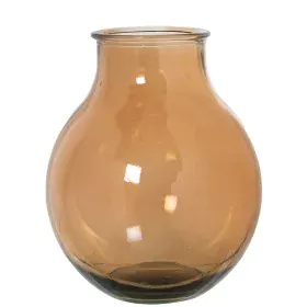 Vase aus recyceltem Glas Alexandra House Living Braun Kristall 27 x 27 x 33 cm von Alexandra House Living, Vasen - Ref: D1621...