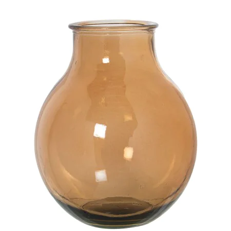 Vase aus recyceltem Glas Alexandra House Living Braun Kristall 27 x 27 x 33 cm von Alexandra House Living, Vasen - Ref: D1621...