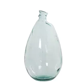 Vase made from recycled glass Alexandra House Living Transparent Crystal 24 x 23 x 42 cm by Alexandra House Living, Vases - R...