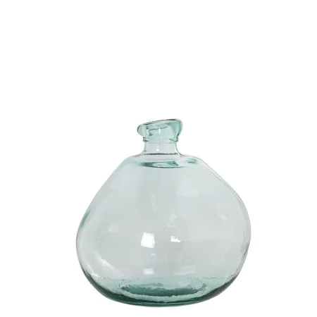 Vase aus recyceltem Glas Alexandra House Living Durchsichtig Kristall 27 x 27 x 29 cm von Alexandra House Living, Vasen - Ref...