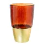 Vaso Alexandra House Living Castanho Dourado Cristal 41 x 39 x 27 cm de Alexandra House Living, Jarrões - Ref: D1621744, Preç...