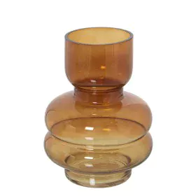 Vase Alexandra House Living Amber Crystal 9 x 20 cm by Alexandra House Living, Vases - Ref: D1621757, Price: 19,36 €, Discoun...