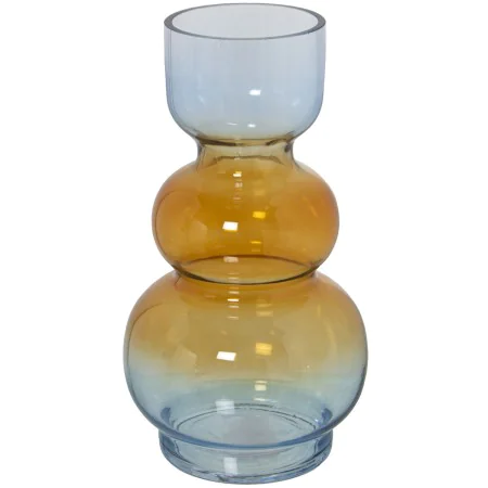 Vaso Alexandra House Living Azul Âmbar Cristal 9 x 25 cm de Alexandra House Living, Jarrões - Ref: D1621762, Preço: 21,20 €, ...