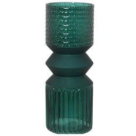 Vase Alexandra House Living Vert Verre 12 x 30 cm de Alexandra House Living, Vases - Réf : D1621764, Prix : 21,97 €, Remise : %