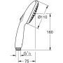 Alcachofa de Ducha Grohe ABS Plástico de Grohe, Duchas y componentes de la ducha - Ref: S71003264, Precio: 41,36 €, Descuento: %