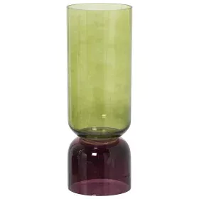 Vase Alexandra House Living Vert Verre 11 x 11 x 32 cm de Alexandra House Living, Vases - Réf : D1621782, Prix : 30,26 €, Rem...