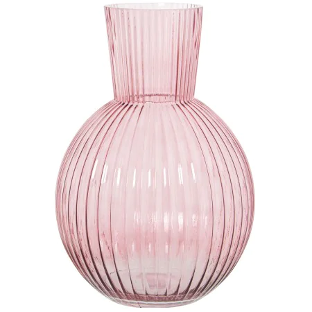 Vase Alexandra House Living Pink Crystal 23 x 23 x 34 cm by Alexandra House Living, Vases - Ref: D1621795, Price: 54,75 €, Di...