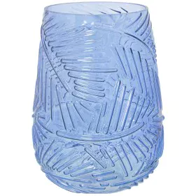 Vaso Alexandra House Living Azul Cristal 17 x 17 x 23 cm de Alexandra House Living, Jarrões - Ref: D1621801, Preço: 30,66 €, ...