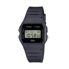 Montre Homme Casio F-91WB-8AEF (Ø 35 mm) de Casio, Montres bracelet - Réf : S72106479, Prix : 55,03 €, Remise : %