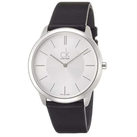 Orologio Uomo Calvin Klein MINIMAL (Ø 40 mm) di Calvin Klein, Orologi da polso - Rif: S72106652, Prezzo: 97,18 €, Sconto: %