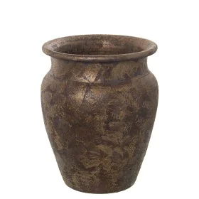 Vaso Alexandra House Living Dorato Ceramica 22 x 23 x 28 cm di Alexandra House Living, Cachepot - Rif: D1621889, Prezzo: 36,9...