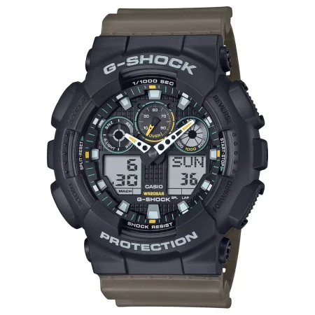 Montre Homme Casio G-Shock OVERSIZED - TWO TONE UTILITY COLOURS Noir (Ø 51 mm) de Casio G-Shock, Montres bracelet - Réf : S72...