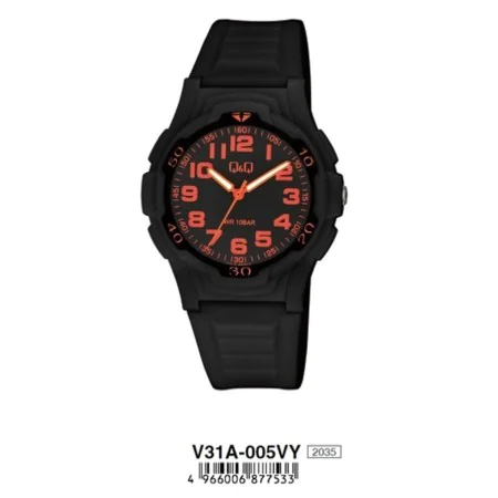 Reloj Hombre Q&Q V31A-005VY Blanco Plateado (Ø 40 mm) de Q&Q, Relojes de pulsera - Ref: S72107133, Precio: 40,23 €, Descuento: %