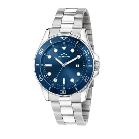 Reloj Hombre Chronostar R3753291003 Plateado (Ø 43 mm) de Chronostar, Relojes de pulsera - Ref: S72107448, Precio: 67,20 €, D...