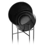 Set of Planters Alexandra House Living Black Metal With support (3 Pieces) by Alexandra House Living, Cachepots - Ref: D16219...