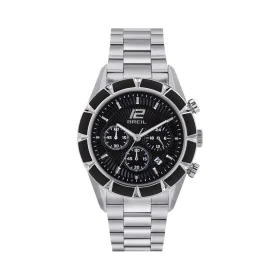 Men's Watch Breil TW1980 Black Silver (Ø 43 mm) by Breil, Wrist Watches - Ref: S72107684, Price: 194,40 €, Discount: %