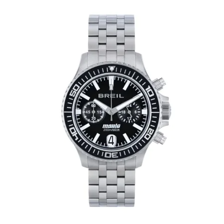 Relógio masculino Breil TW2012 Preto Prateado de Breil, Relógios com braselete - Ref: S72107691, Preço: 274,37 €, Desconto: %