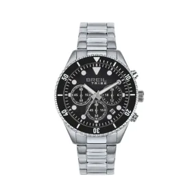 Relógio masculino Breil EW0713 Preto Prateado (Ø 41 mm) de Breil, Relógios com braselete - Ref: S72107694, Preço: 104,76 €, D...