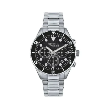 Montre Homme Breil EW0713 Noir Argenté (Ø 41 mm) de Breil, Montres bracelet - Réf : S72107694, Prix : 104,76 €, Remise : %