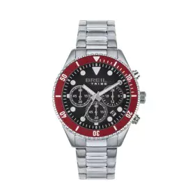 Montre Homme Breil EW0714 Noir Argenté (Ø 41 mm) de Breil, Montres bracelet - Réf : S72107695, Prix : 104,76 €, Remise : %