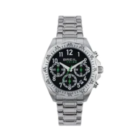 Men's Watch Breil EW0712 Black Silver (Ø 37 mm) by Breil, Wrist Watches - Ref: S72107700, Price: 104,76 €, Discount: %