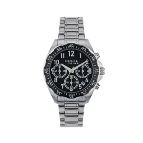 Montre Homme Breil EW0718 Noir Argenté (Ø 37 mm) de Breil, Montres bracelet - Réf : S72107701, Prix : 104,76 €, Remise : %