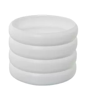 Cache-pot Alexandra House Living Blanc Céramique 24 x 24 x 20 cm de Alexandra House Living, Cache-pots - Réf : D1621927, Prix...