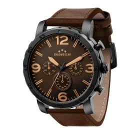 Men's Watch Chronostar R3751297002 Brown (Ø 48 mm) by Chronostar, Wrist Watches - Ref: S72107743, Price: 59,74 €, Discount: %