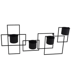 Vaso Alexandra House Living Nero Metallo 91 x 11 x 40 cm Ciondolo di Alexandra House Living, Cachepot - Rif: D1621934, Prezzo...