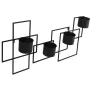 Planter Alexandra House Living Black Metal 91 x 11 x 40 cm Pendant by Alexandra House Living, Cachepots - Ref: D1621934, Pric...