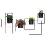 Planter Alexandra House Living Black Metal 91 x 11 x 40 cm Pendant by Alexandra House Living, Cachepots - Ref: D1621934, Pric...