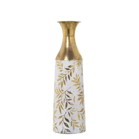 Jarrão Alexandra House Living Branco Dourado Metal 14 x 14 x 48 cm de Alexandra House Living, Jarrões - Ref: D1621988, Preço:...