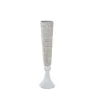 Vase de sol Alexandra House Living Blanc Nacre noire 21 x 21 x 87 cm de Alexandra House Living, Vases - Réf : D1621999, Prix ...